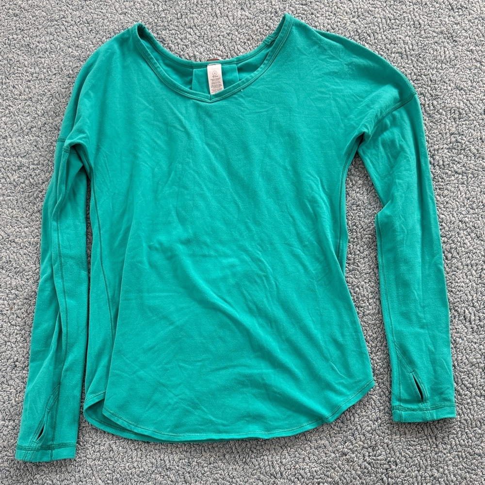 Ivivva Turquoise Long Sleeve Shirt